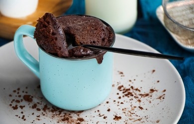 Microwave Chocolate Mug Cake Recipe at Home