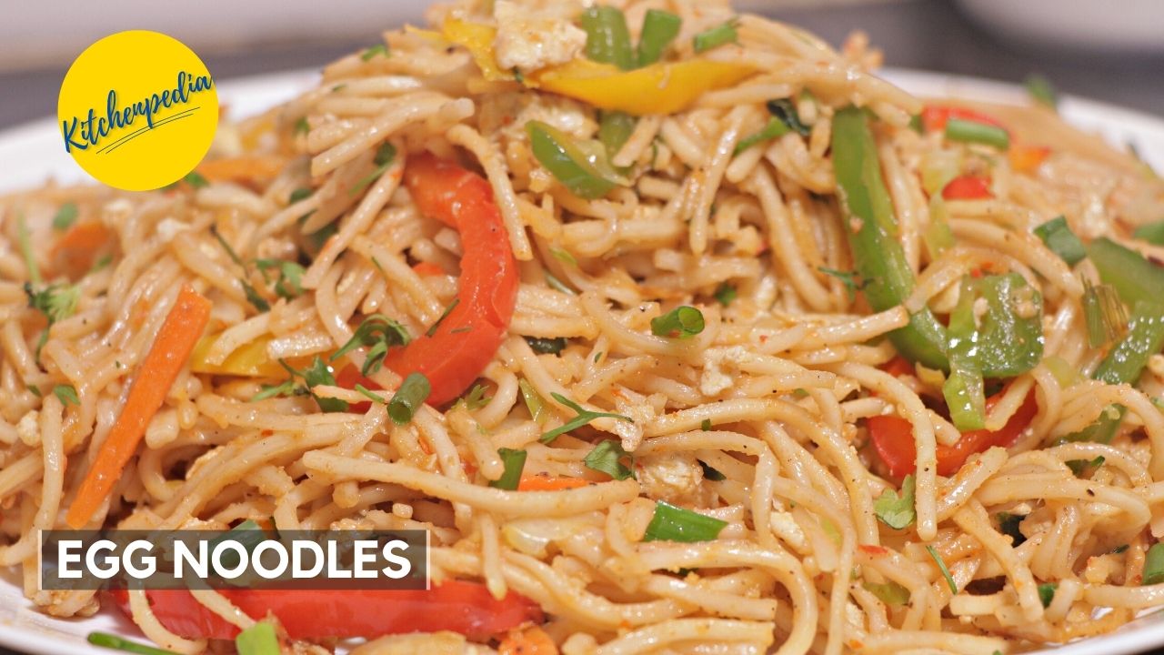Egg Noodles Recipe | Homemade Egg Noodles Recipe in Easy Process