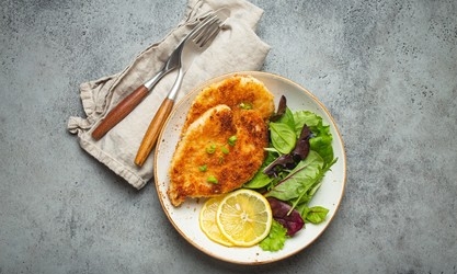 Crispy Panko Chicken Breast easily made at Home
