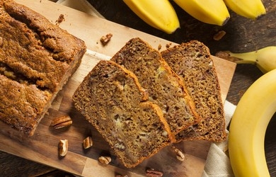 Banana Nut Bread Recipe – Home made Banana Nut Bread Recipe