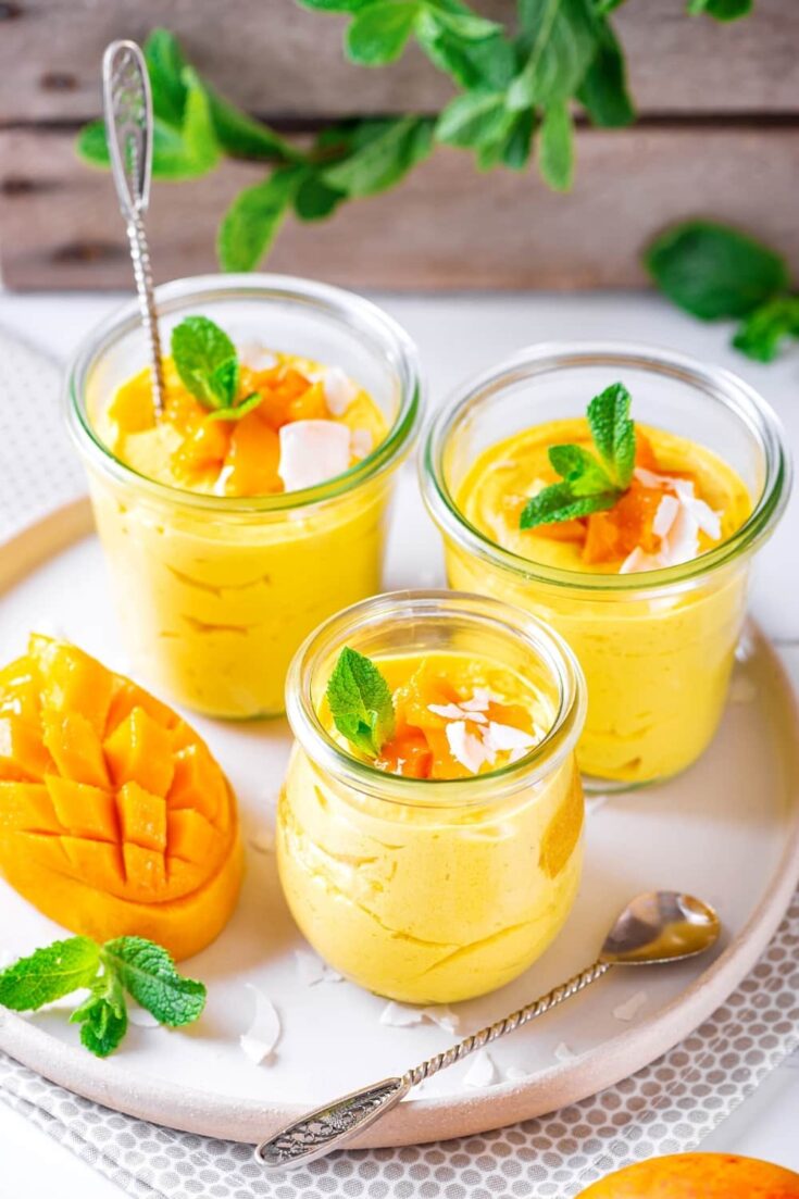 Creamy Mango Mousse Recipe : A Perfect  Dessert