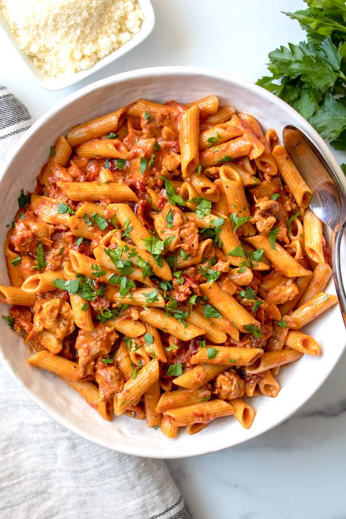 High-Protein Pasta Recipe : Healthy and Delicious Dinner