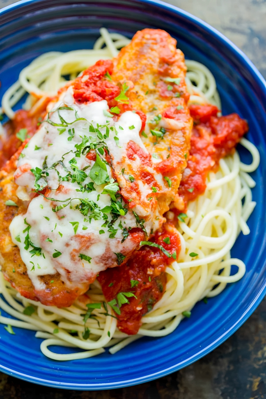 Chicken Parmesan Recipe : Crispy, Cheesy & Flavorful