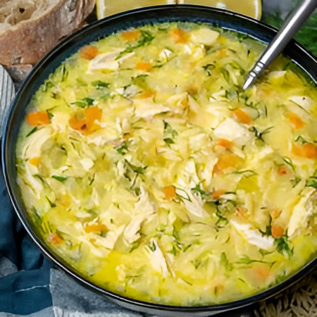 Greek Avgolemono Chicken Soup Recipe : A Classic Comfort Dish