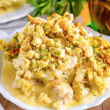 Chicken and Stuffing Casserole : Comfort Food Favorite