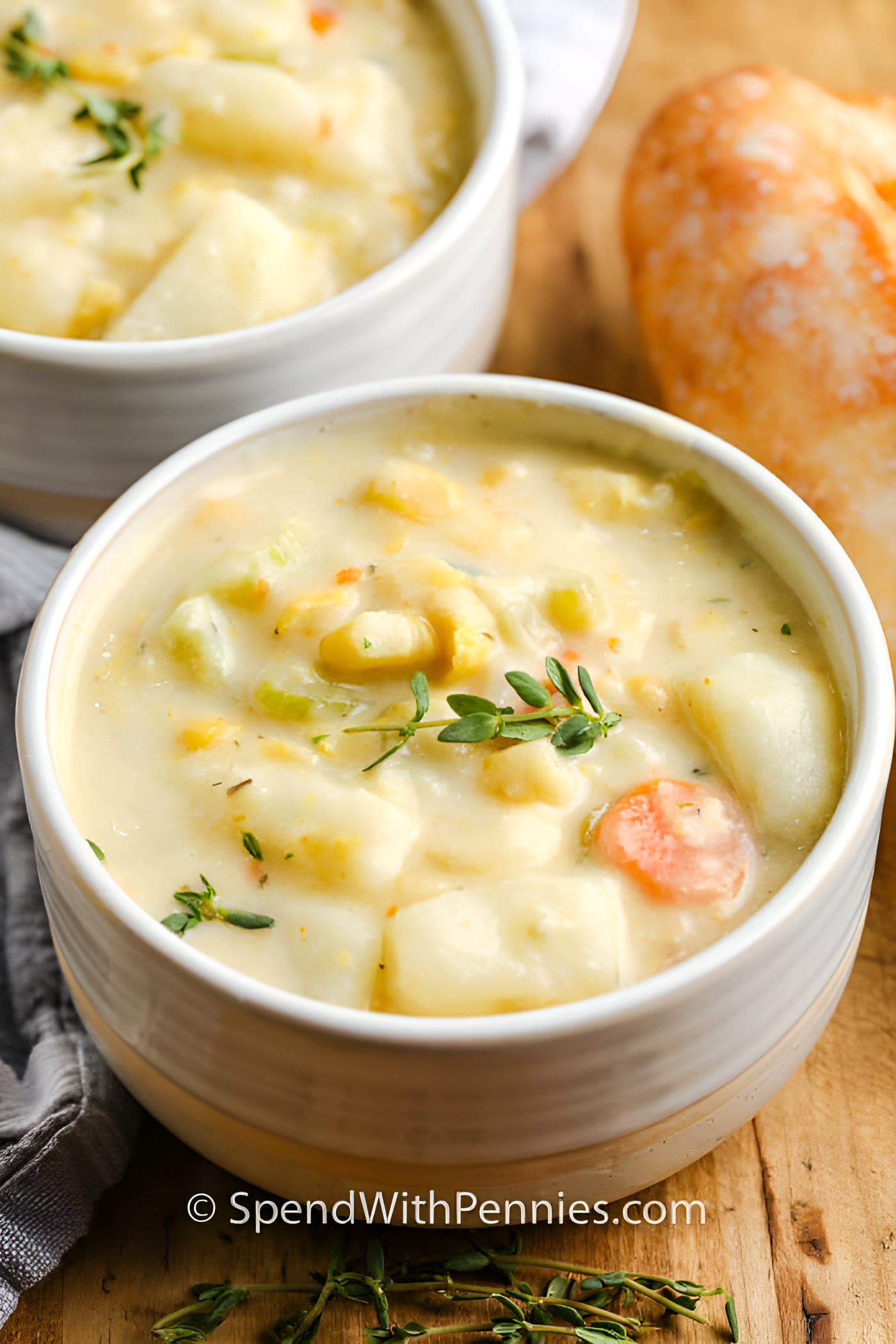 Potato Corn Chowder  : At Home made