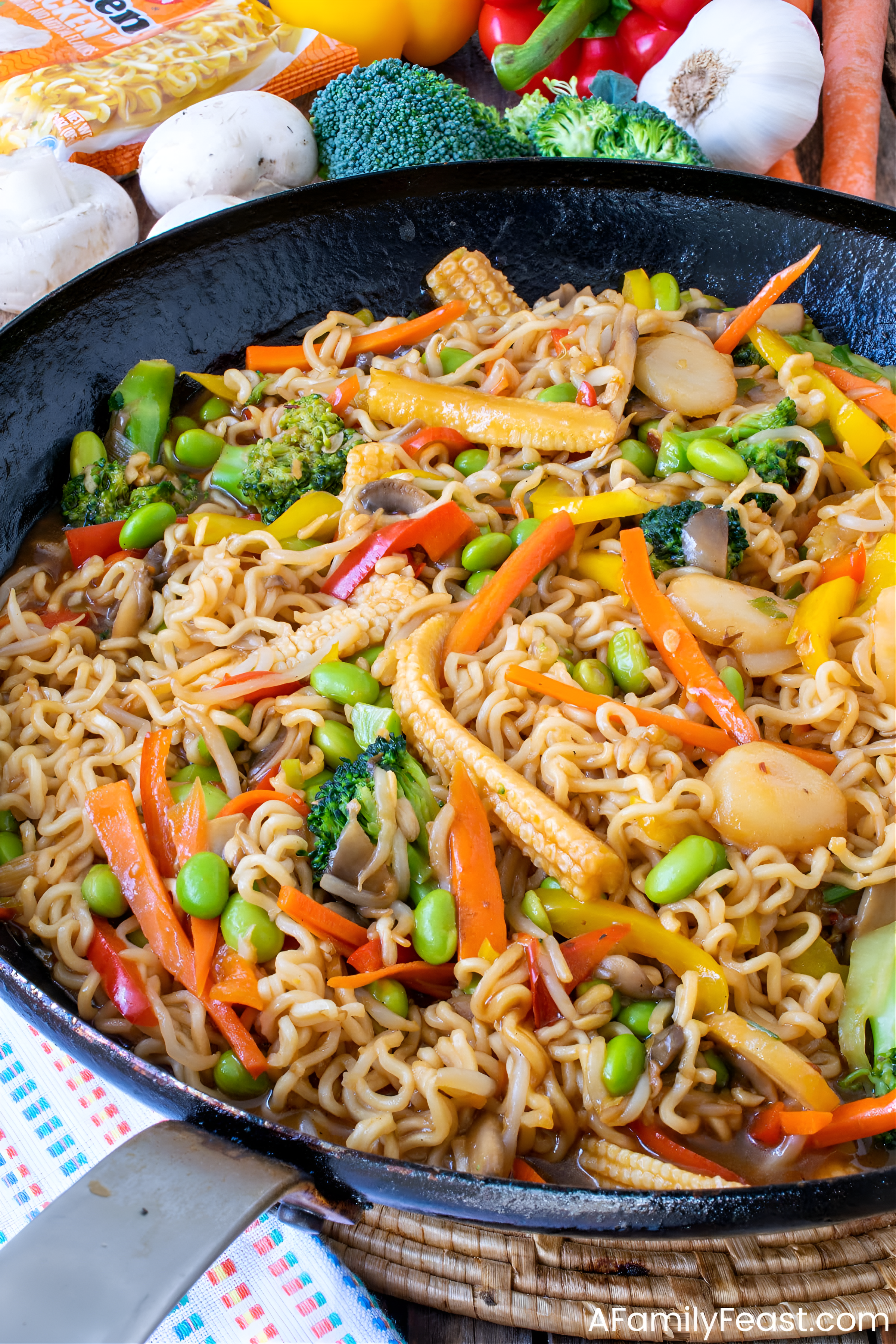 Ramen Vegetable Stir Fry : A Quick & Flavorful Noodle Dish