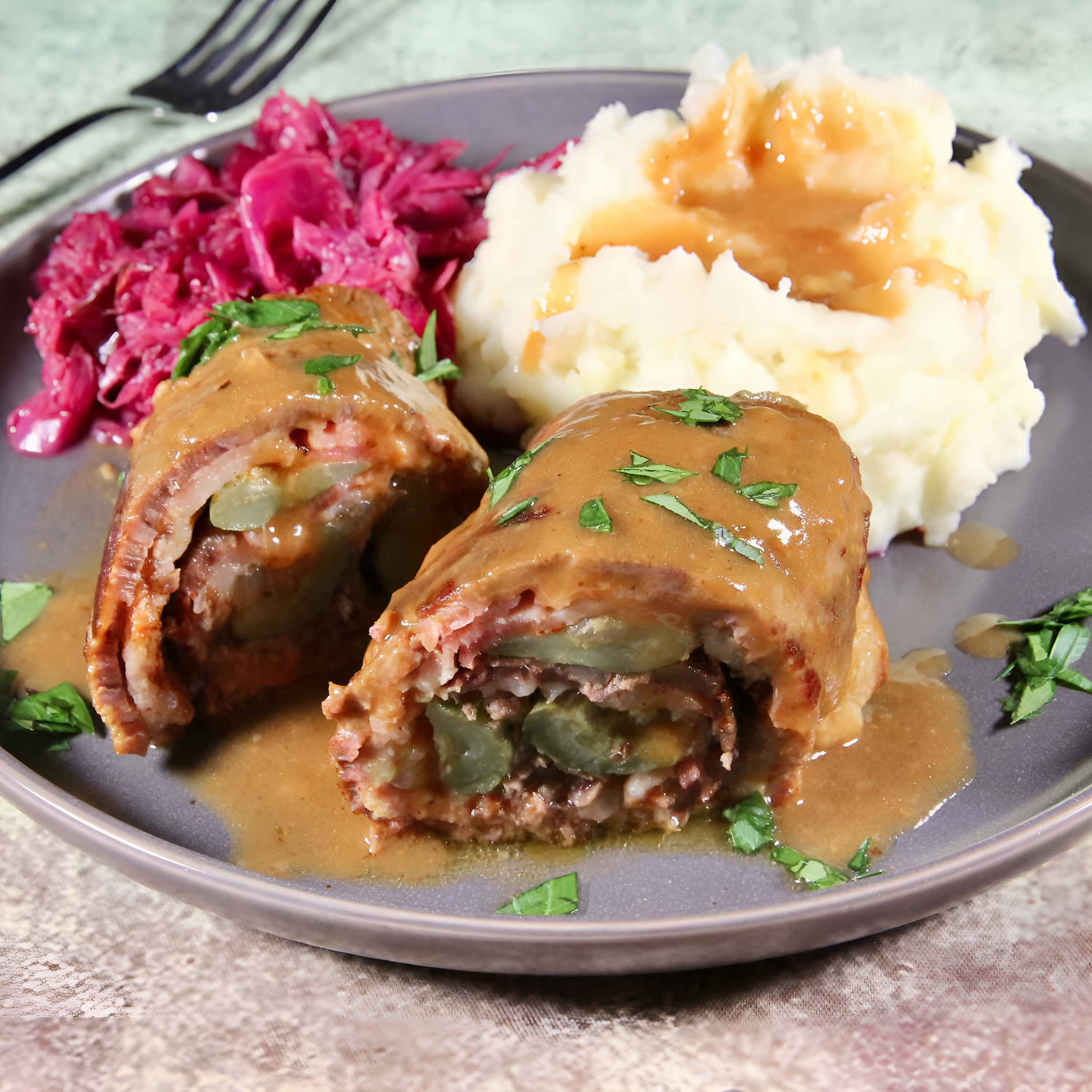 German Rouladen Recipe : Traditional Beef Rolls