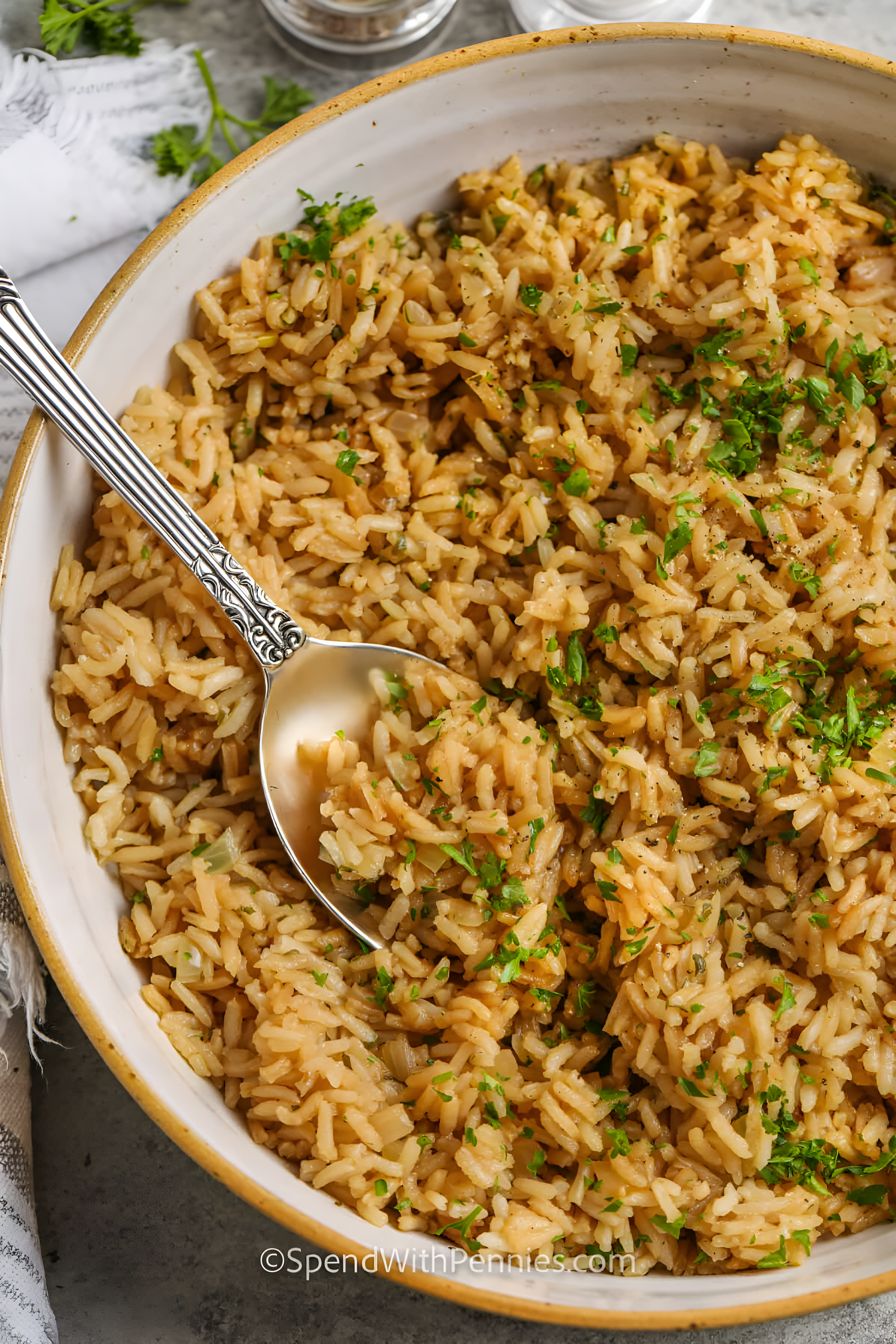 Easy Seasoned Rice : Perfect Side Dish Recipe