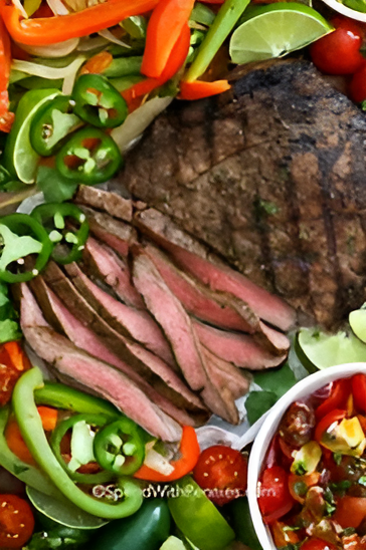 Grilled Steak Fajitas : The Best Smoky & Flavorful Fajitas