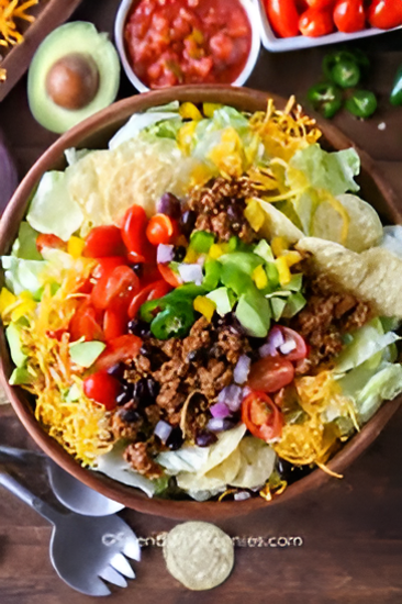 Easy Taco Salad : A Quick & Flavorful Meal