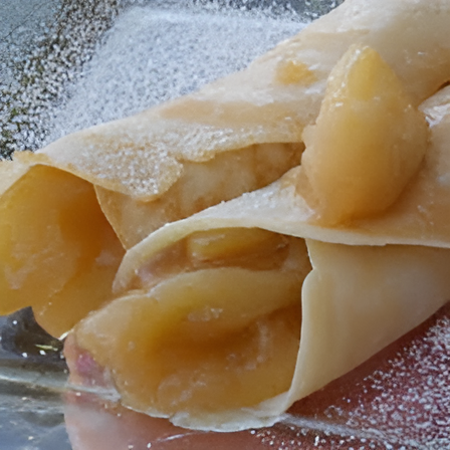 Delicious Apple Cinnamon Crepes : Sweet, Warm & Perfect for Fall