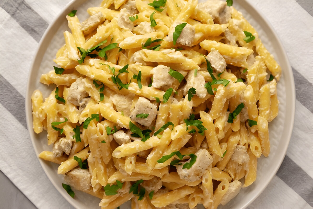 Instant Pot Jerk Chicken Alfredo