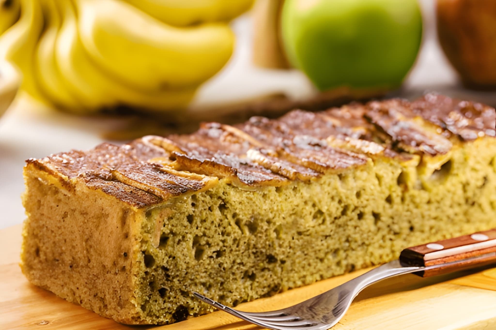 Oatmeal Banana Coffee Cake