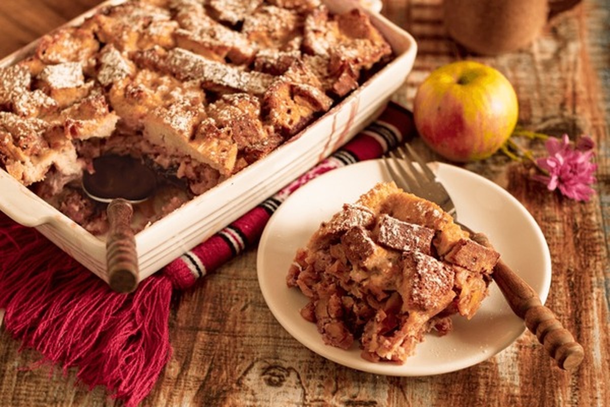 Apple Bread Pudding