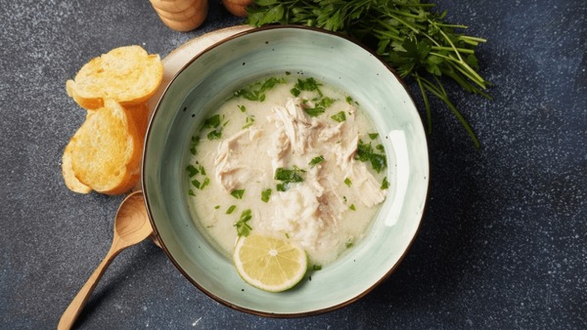 Lemon Turkey Soup