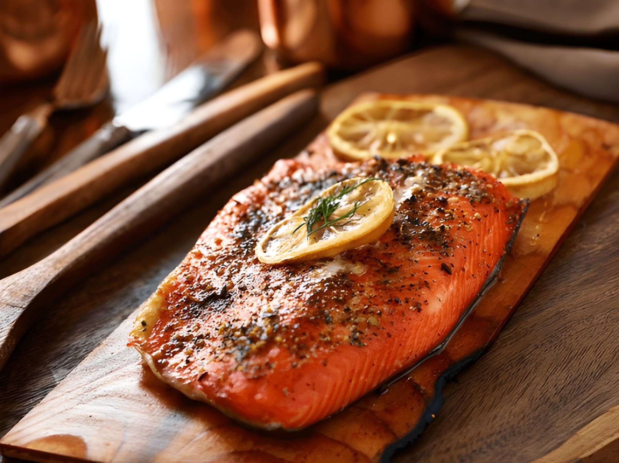 Cedar Planked Salmon – Smoky Tender and Perfectly Grilled