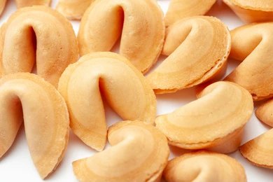 Fortune Cookies Crispy Vanilla-Almond Cookies