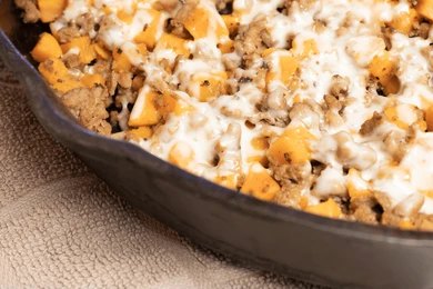 Cheesy Ground Beef and Potatoes