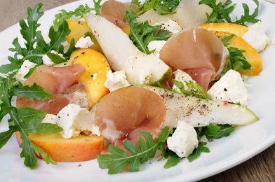 Spicy Peach Coleslaw