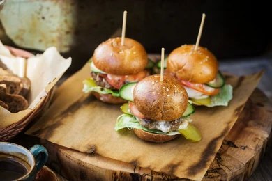 Burger Sliders Bite-Sized Classics Packed with Big Flavour