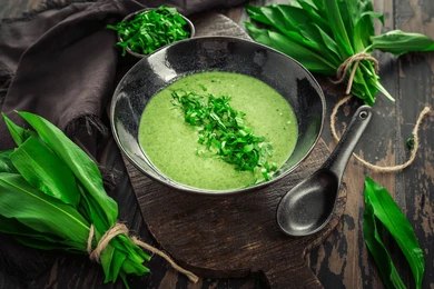 Garlic Spinach Soup