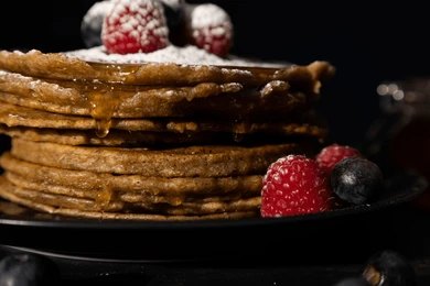 Sweet & Luscious Blueberry and Raspberry Pancake Topping