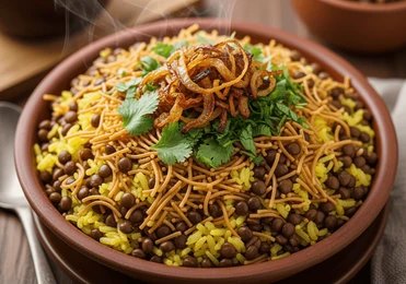 Green Lentils and Rice – A Nourishing Traditional Middle Eastern