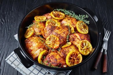 Paprika Chicken Thighs and Rice Skillet – A Flavor-Packed