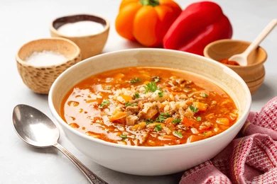 Stuffed Pepper Soup – A Cozy, Hearty One-Pot Comfort Meal