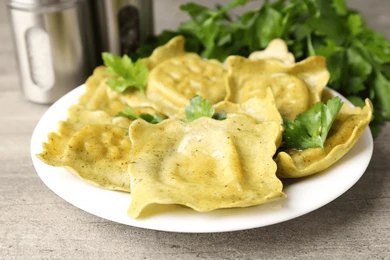 Lobster Ravioli Bake Delight with Garlic Parmesan Sauce