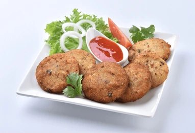 Shami Kabab: Soft,Lentil-Meat Patties Full of Aromatic