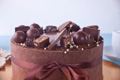 Ribboned Fudge Cake – A Swirled Chocolate Masterpiece