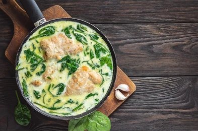 One-Pan Creamy Chicken and Spinach – Rich, Comforting, and Effortlessly Delicious