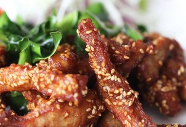 Air Fryer Sesame Chicken Thighs: Crispy, Juicy, and Flavored