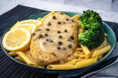 Chicken with Lemon-Caper Sauce – Bright, Briny