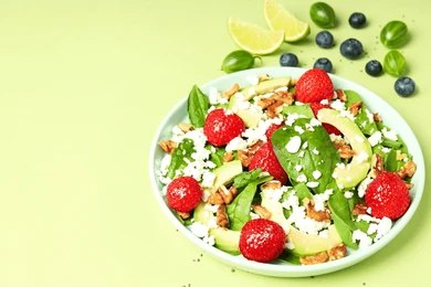 Spinach and Strawberry Salad with Sweet-Tangy Dressing