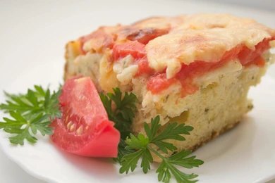 Amish Tomato Pie – Savory, Cheesy, Rustic Pie with Juicy