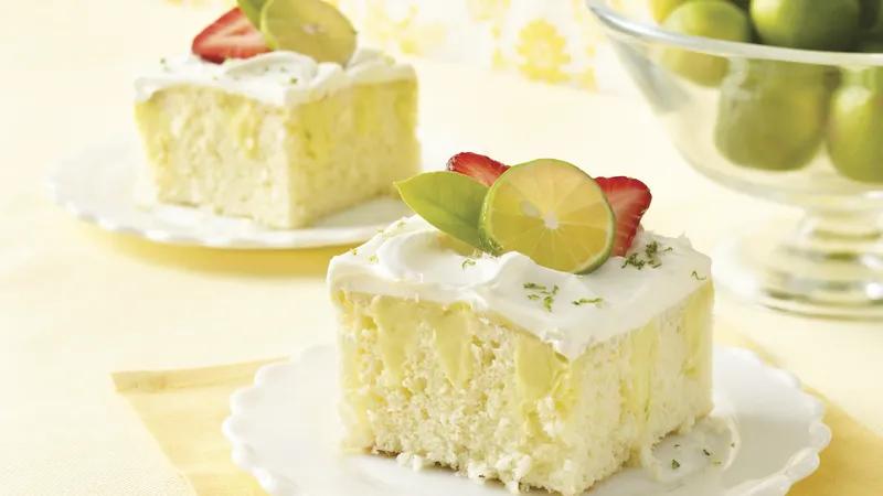 Key Lime Poke Cake: A Tropical Dessert Bursting with Citrus