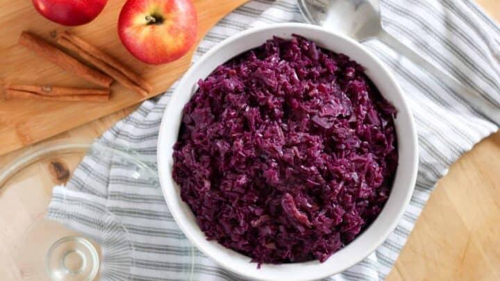 Braised Red Cabbage – A Traditional European Side Dish