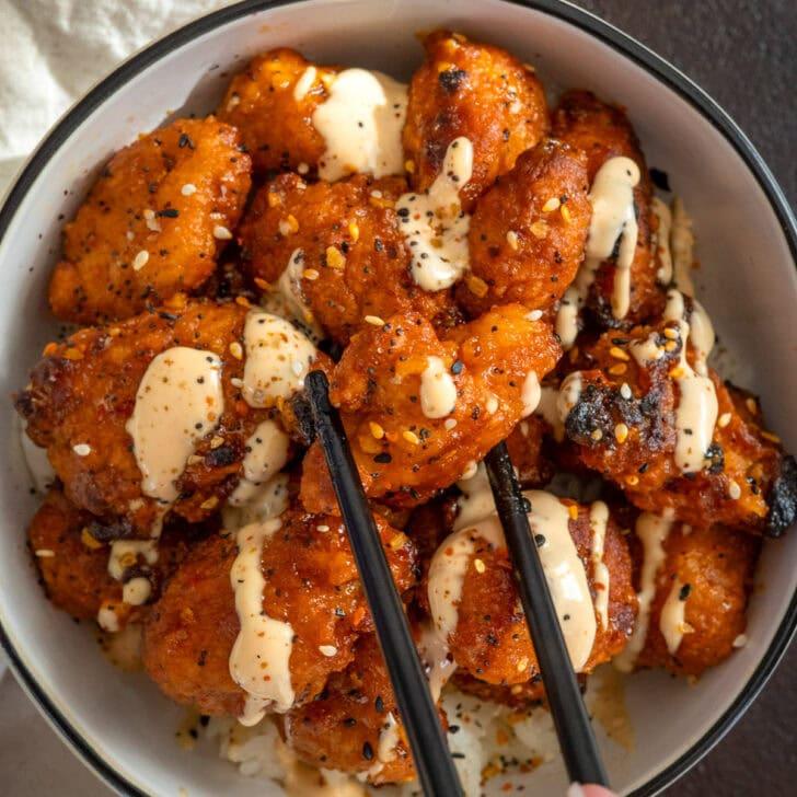 Dynamite Rice – A Creamy, Spicy Japanese-Inspired Rice Bowl