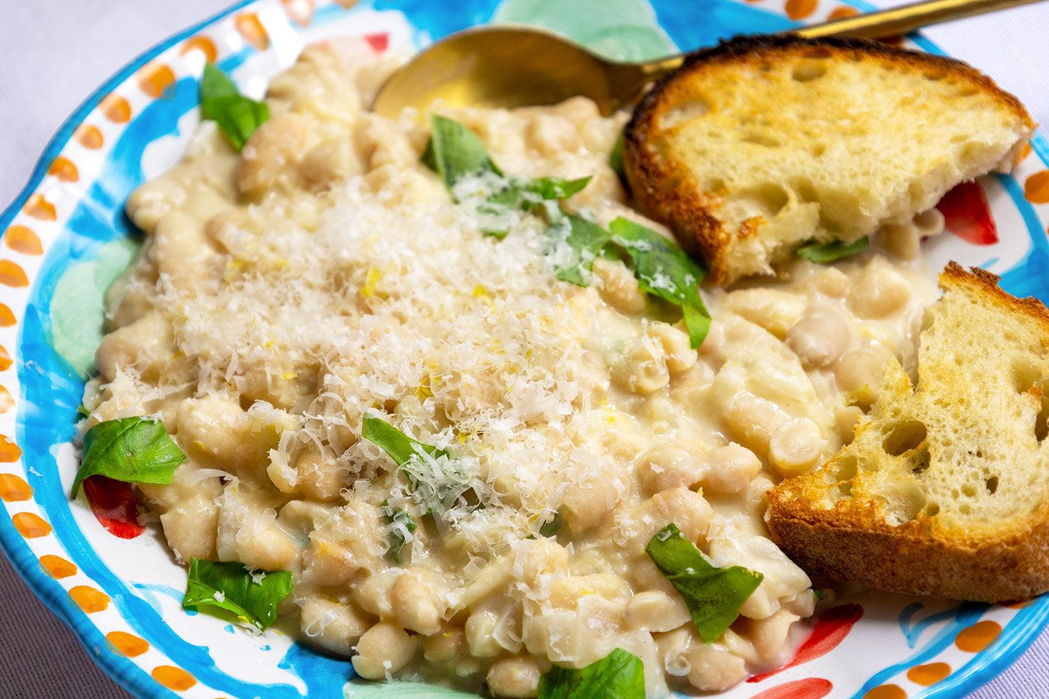 Creamy Tuscan White Bean Skillet – Rich, Rustic Italian