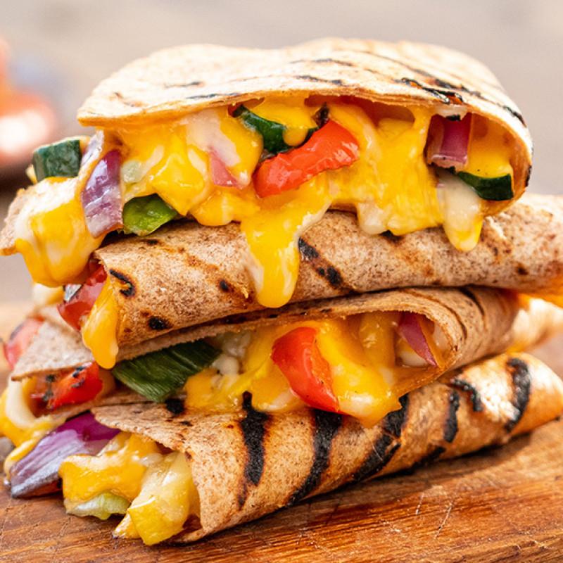 Farmer’s Market Vegetarian Quesadillas – The Ultimate Fresh