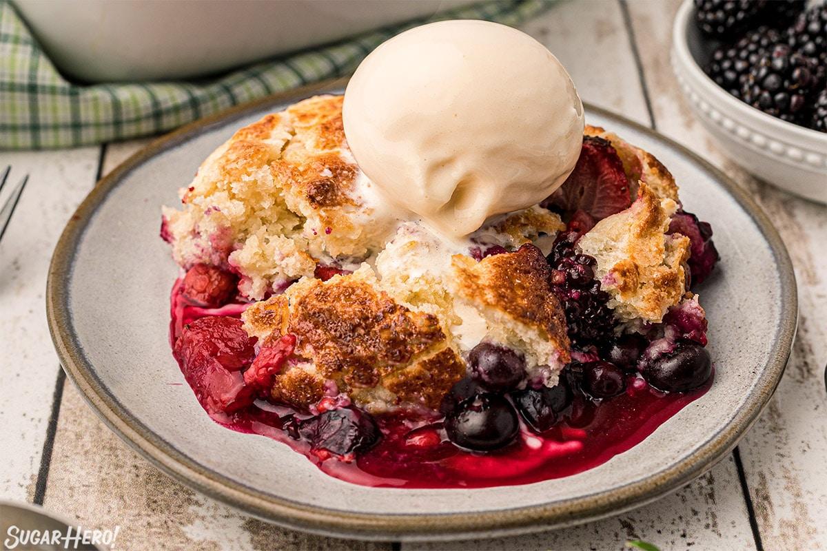 Easy Batter Fruit Cobbler: A Golden, Buttery, Juicy Homemade Dessert with Any Fresh Fruit