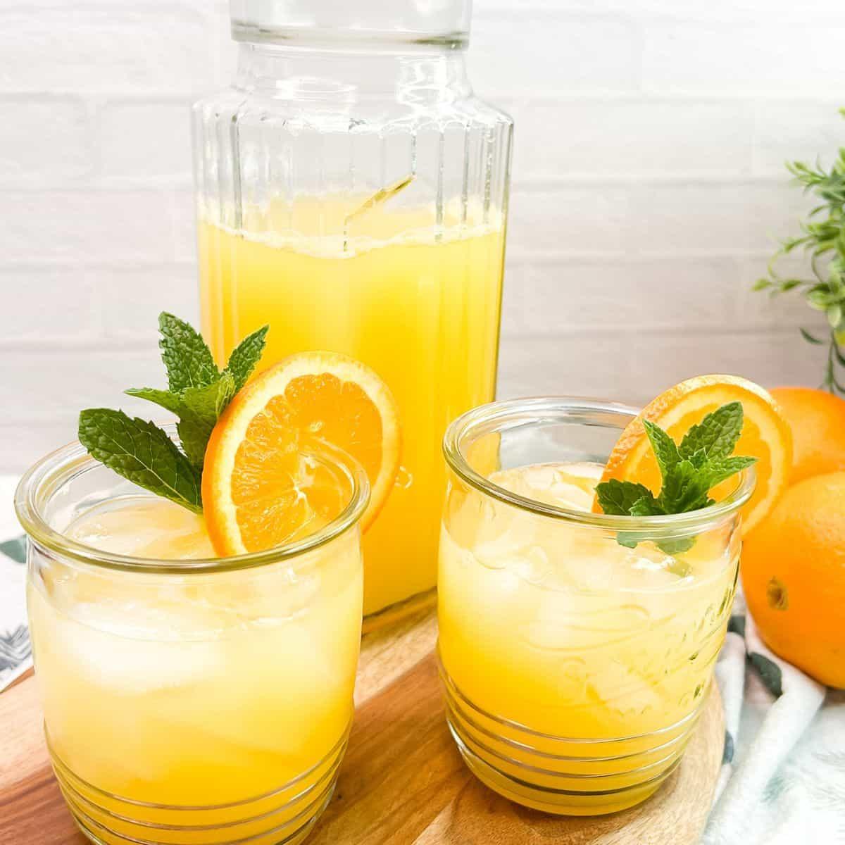 Tropical Luau Punch: A Vibrant Hawaiian-Style Party Drink with Pineapple, Orange, Passion Fruit & Lime